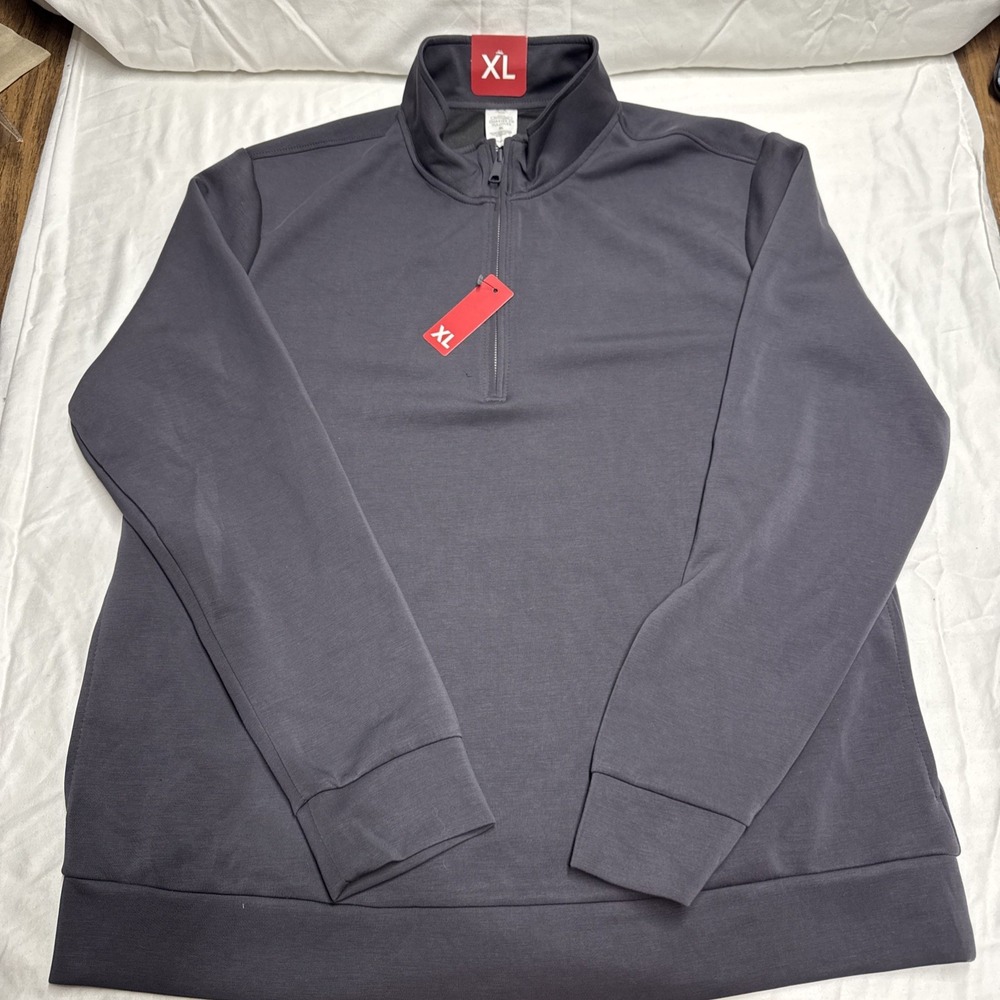 NWT Members Mark Sandwash Quarter Zip Pullover Size XL